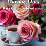 buenos días para ti, con todo mi amor