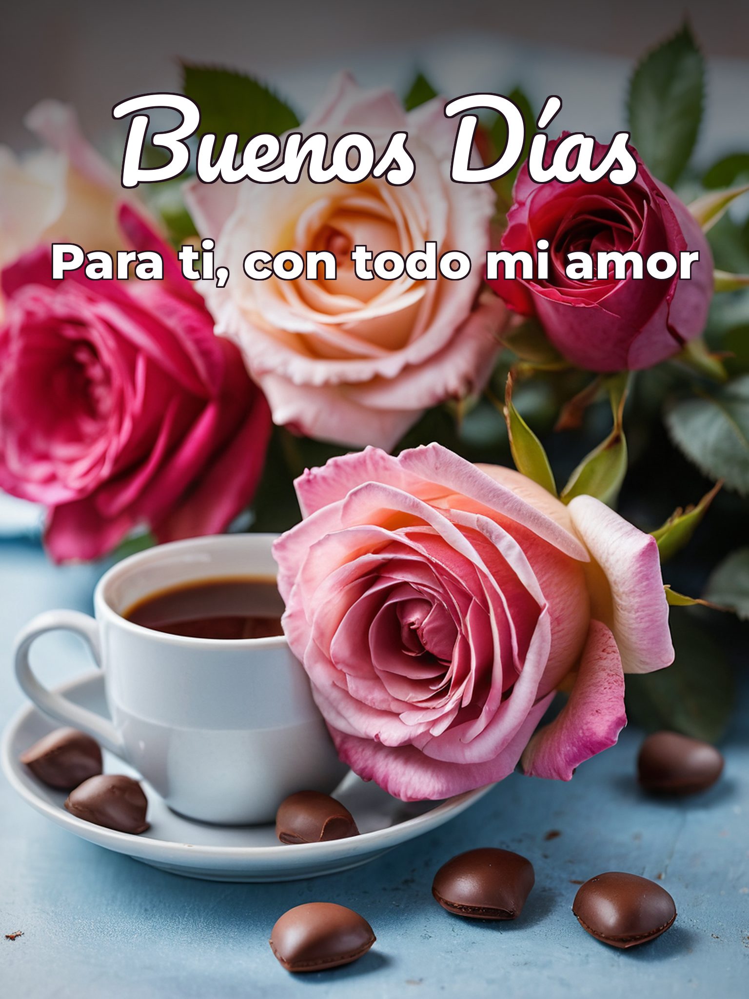Lindas imágenes de buenos días amor para mi amor
