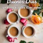 buenos días un buen día para ti, mi amor