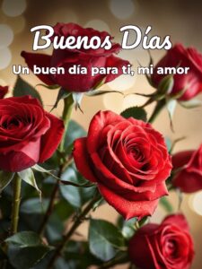 Lindo msj de buenos días para mi amor