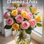 buenos días pensando en ti esta mañana
