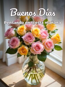 Los buenos días a mi amor