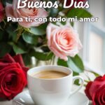 buenos días para ti, con todo mi amor