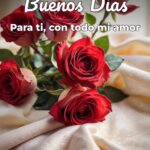 buenos días para ti, con todo mi amor