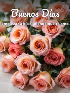 Los buenos días para enamorar para una amiga