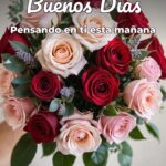 buenos días pensando en ti esta mañana