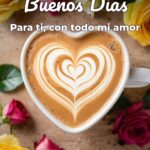 buenos días para ti, con todo mi amor