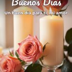 buenos días un buen día para ti, mi amor