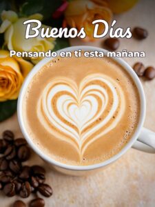 Los buenos días para mi novio para Facebook