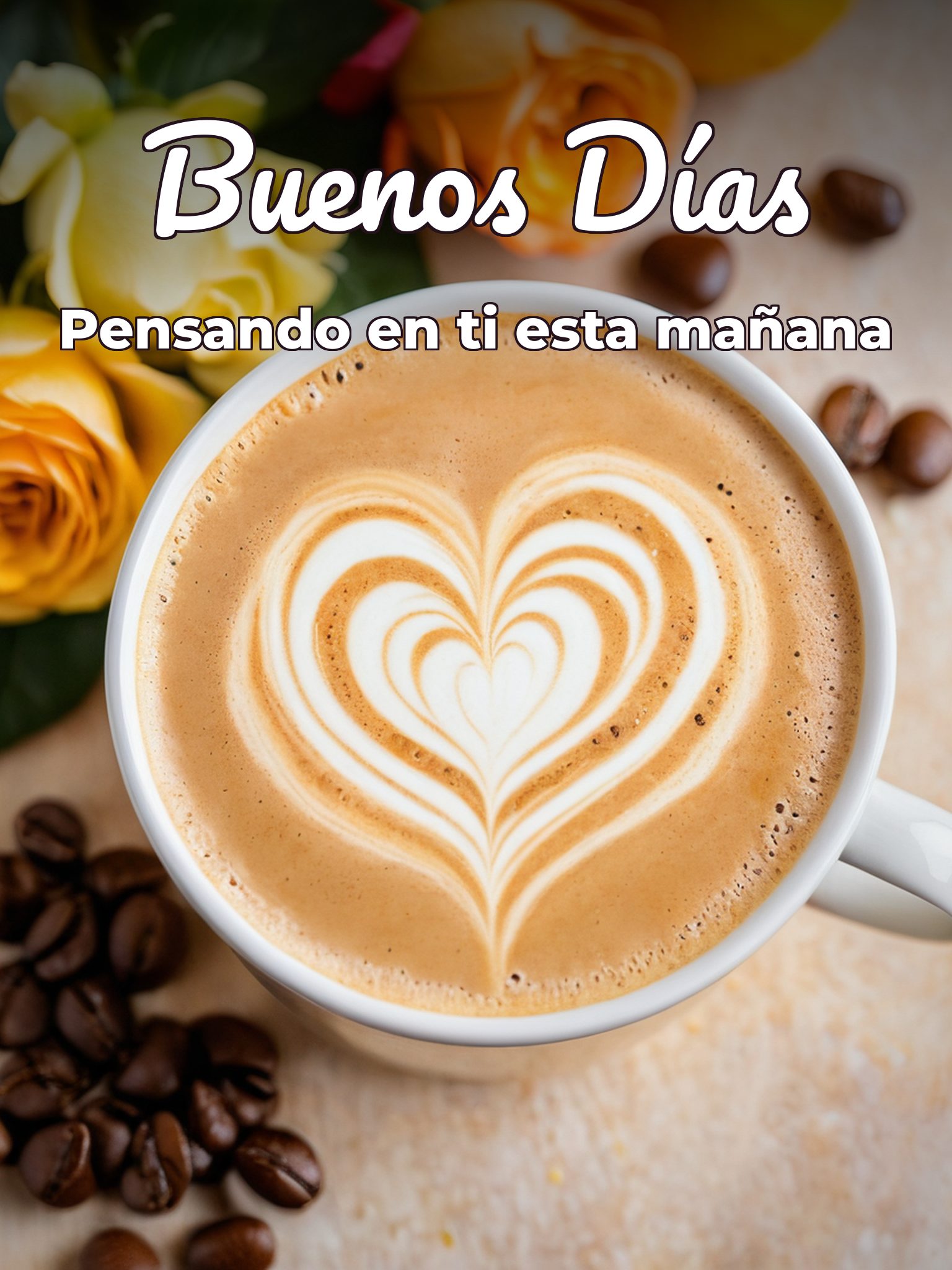 Los buenos días para mi novio para Facebook