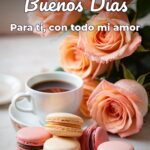 buenos días para ti, con todo mi amor