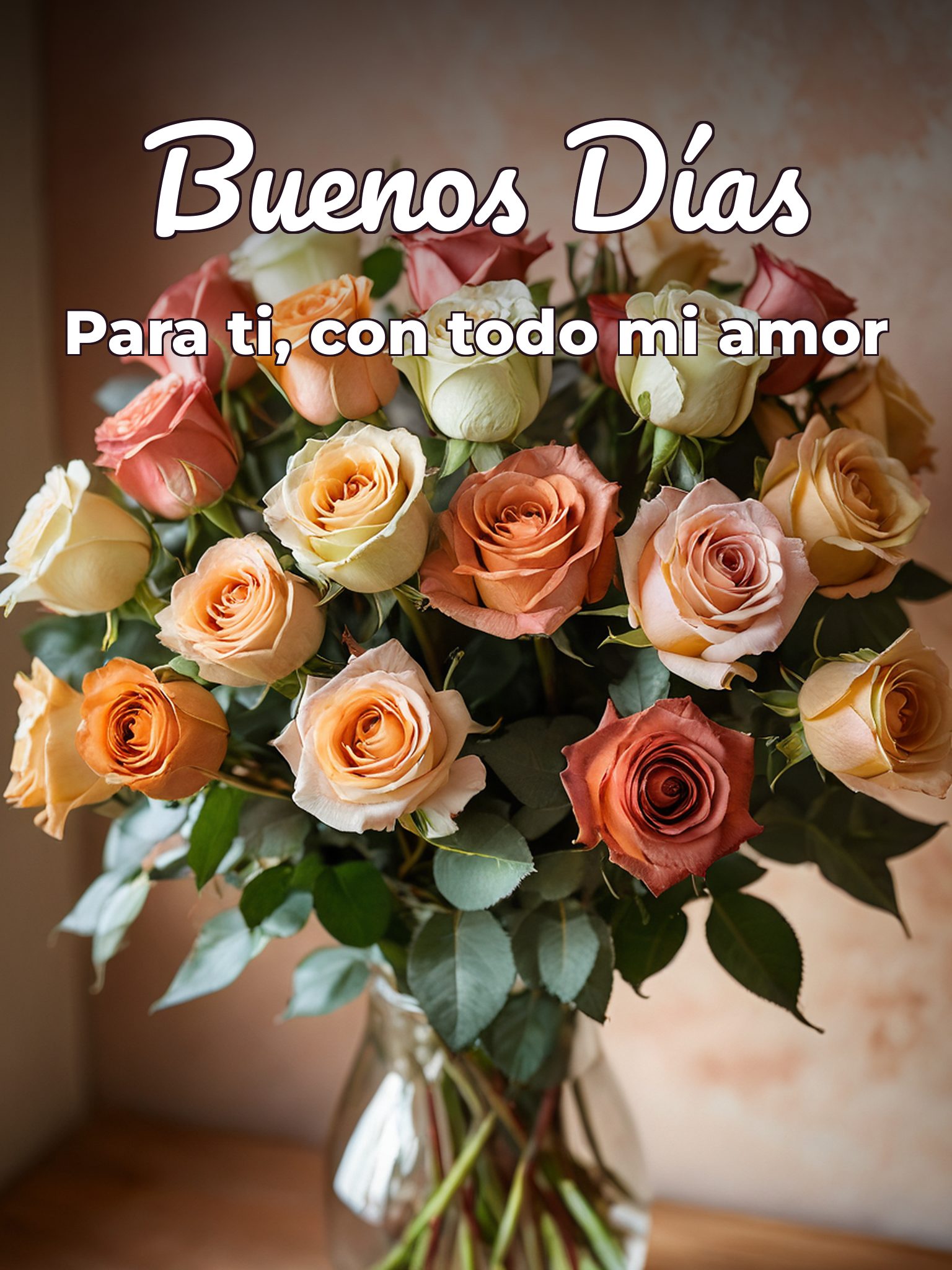 Los mejores buenos días del mundo para mi amor