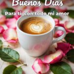 buenos días para ti, con todo mi amor