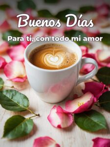 Los mejores buenos días para mi amor para celular