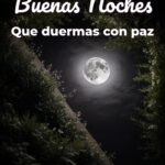 buenas noches que duermas con paz