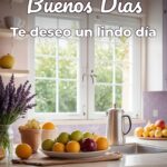 buenos días te deseo un lindo día