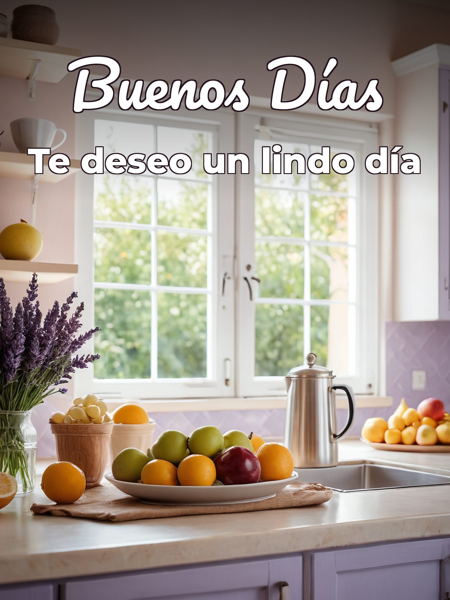 Magenes de buenos días para una amiga