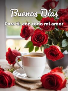 Mensaje buenos días amor para una amiga
