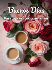 Mensaje buenos días amor para WhatsApp