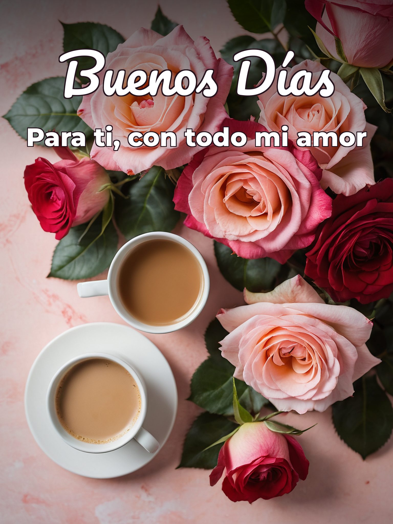 Mensaje buenos días amor para WhatsApp