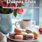 buenos días pensando en ti esta mañana