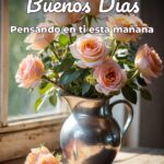 buenos días pensando en ti esta mañana