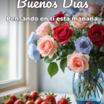 buenos días pensando en ti esta mañana