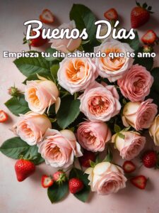 Mensaje de amor buenos días para una amiga
