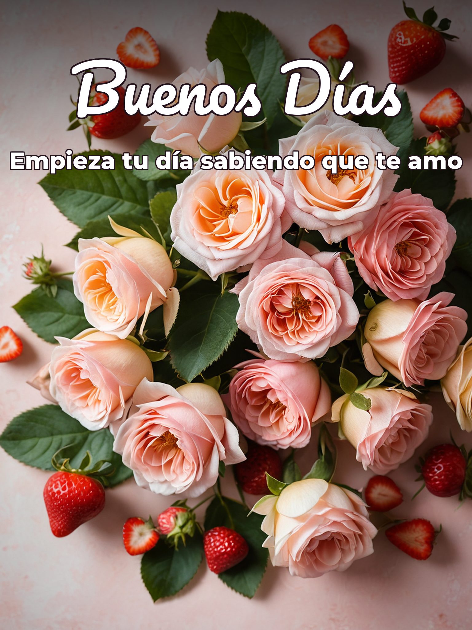 Mensaje de amor buenos días para una amiga