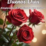 buenos días empieza tu día sabiendo que te amo