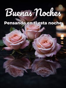 Mensaje de buenas noches a mi amor