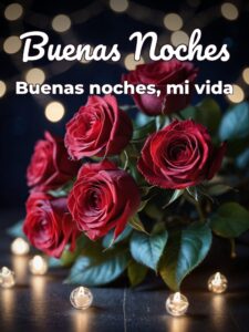 Mensaje de buenas noches a mi amor para celular