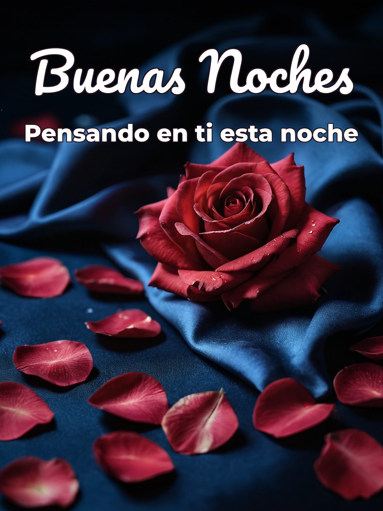 Mensaje de buenas noches a mi amor para Facebook