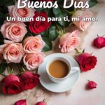 buenos días un buen día para ti, mi amor
