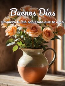 Mensaje de buenos días a un amor para Facebook