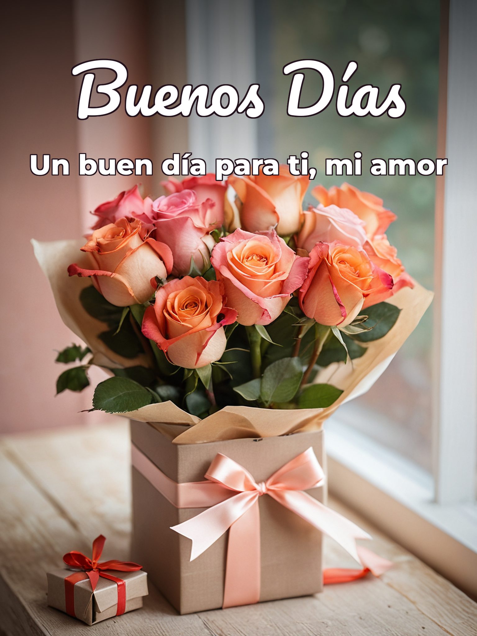 Mensaje de buenos días a un amor para una amiga