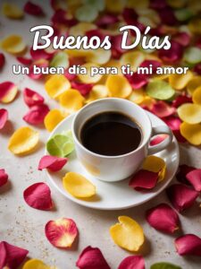 Mensaje de buenos días con amor