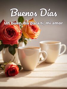 Mensaje de buenos días con amor para celular