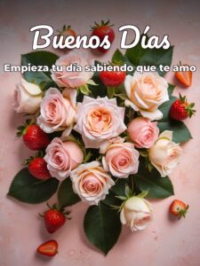 Mensaje de buenos días con amor para Facebook