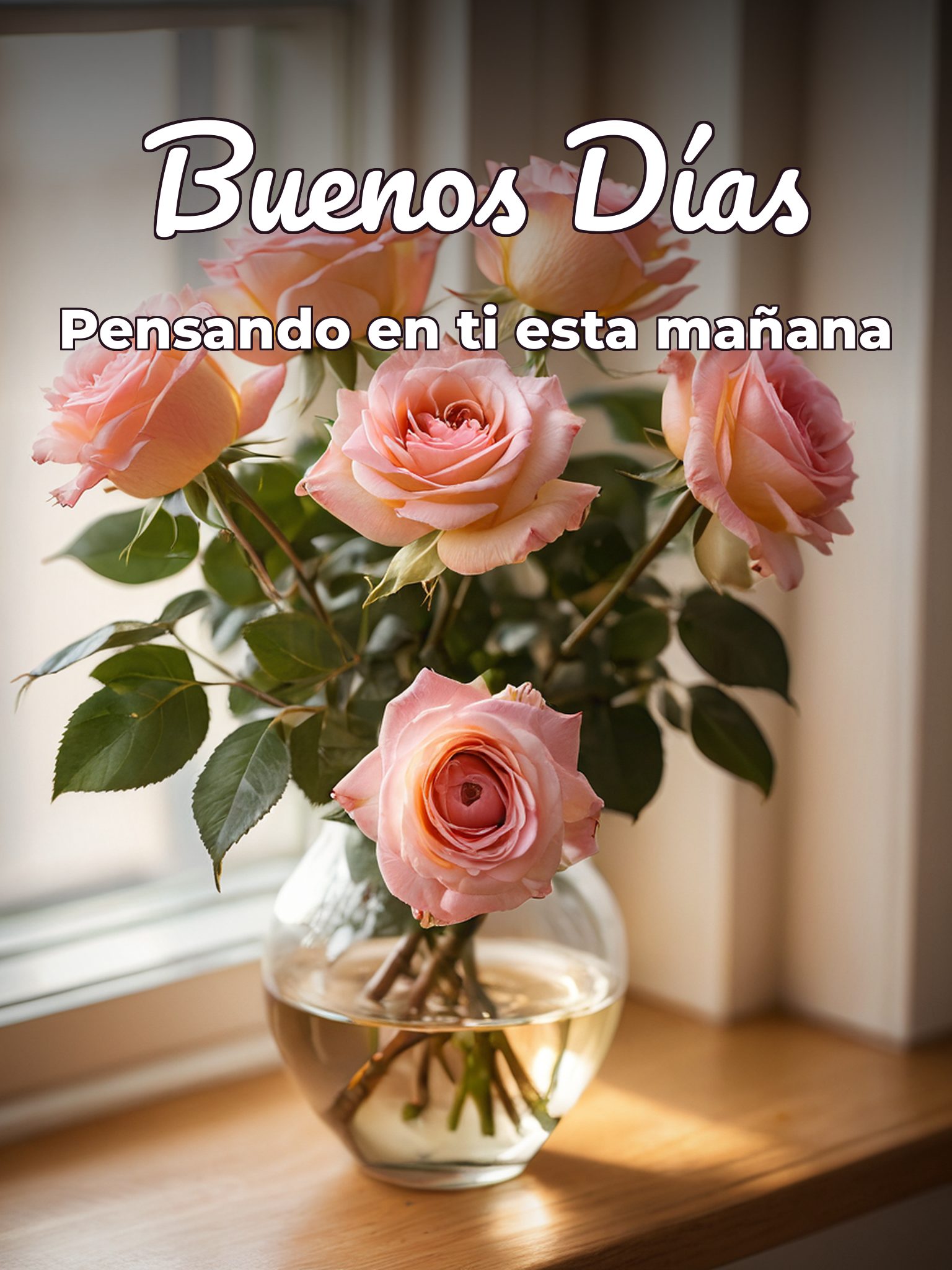 Mensaje de buenos días con amor para WhatsApp