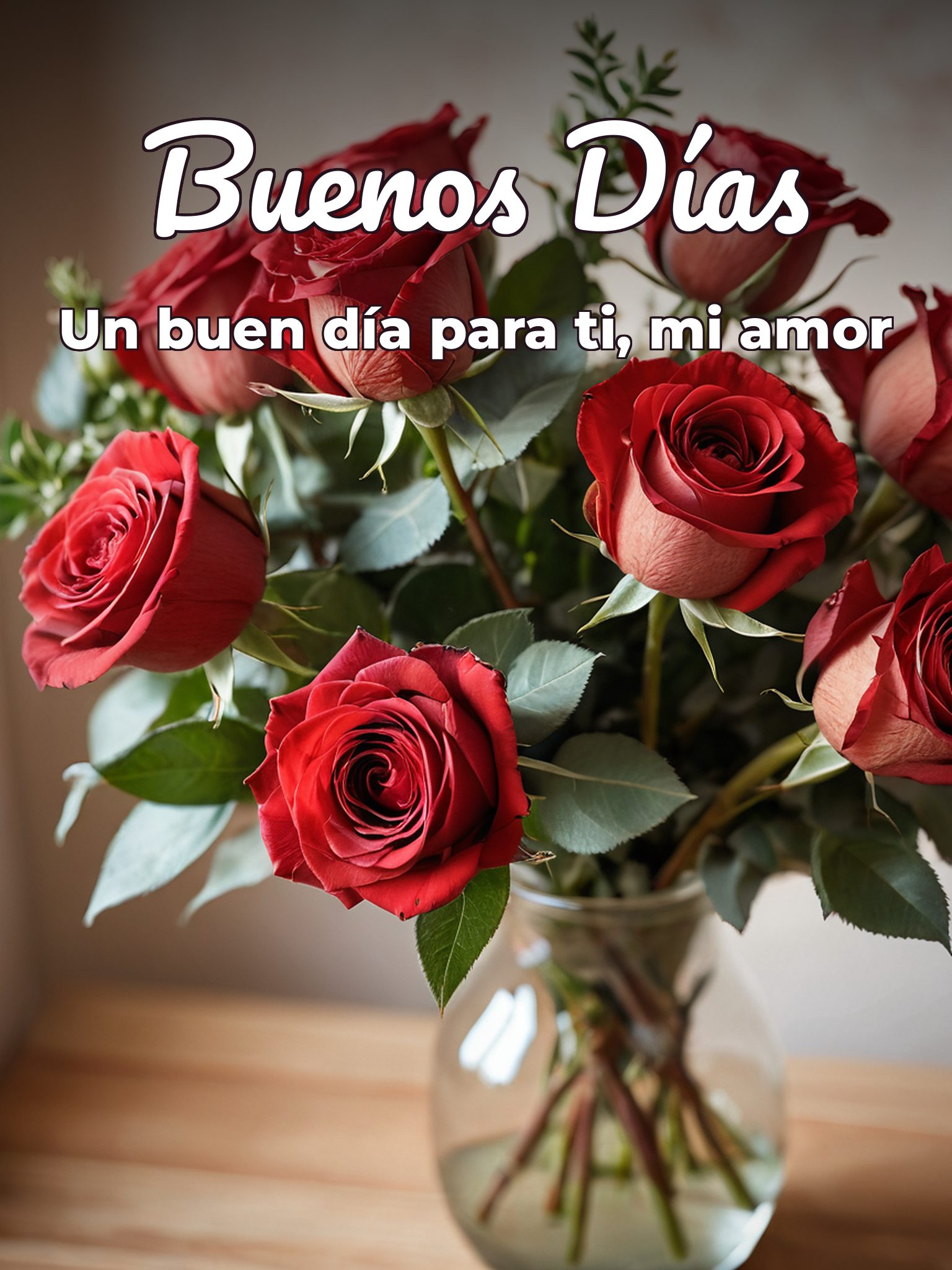 Mensaje de buenos días para conquistar para mi amor