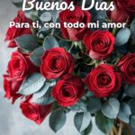buenos días para ti, con todo mi amor