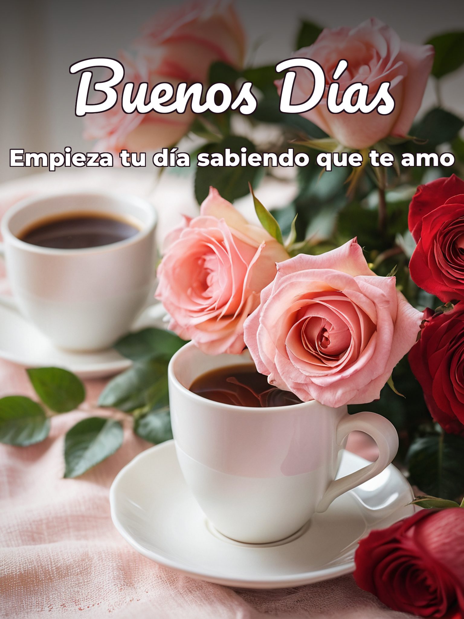 Mensaje de buenos días para enamorar a una mujer para mi amor