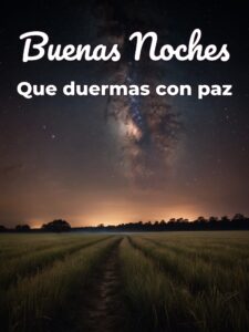 Mensaje se buenas noches para WhatsApp