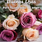 buenos días para ti, con todo mi amor