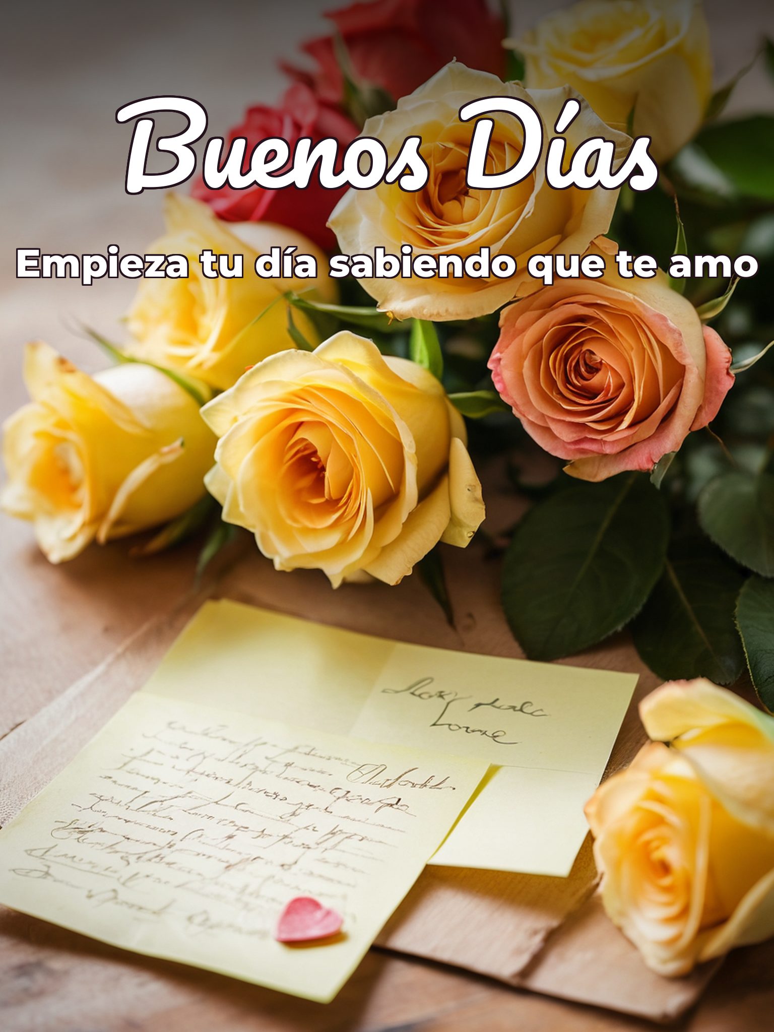 Mensajes bonitos de amor de buenos días para Facebook