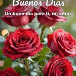buenos días un buen día para ti, mi amor