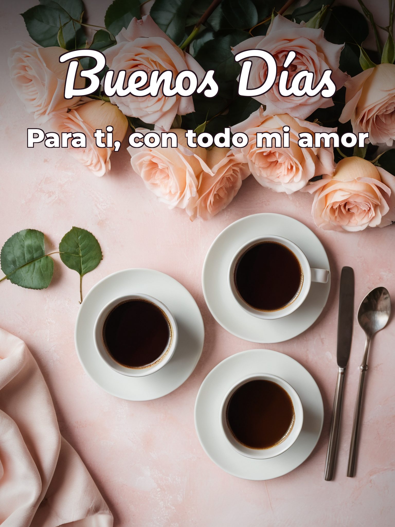 Mensajes bonitos de amor de buenos días