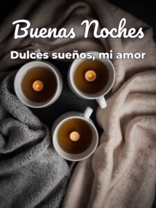 Mensajes bonitos de buenas noches para mi amor