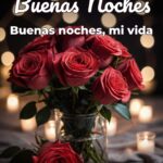 buenas noches buenas noches, mi vida